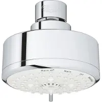 GROHE 27591001 Kopfbrause Tempesta C 100 27591_1 4 Strahlarten 9,5 l/min chrom