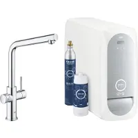 GROHE 31454001, Standard, Chrom, Hebelgriffe, Einzelbild, Typ L, Keramik