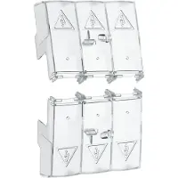 Hager HZC217 Klemmenabdeckungen für Lasttrenn-/umschalter 100-160A, 3polig