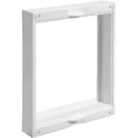 Hager US21A7 Berührungsschutzabdeckung, universN, 300x250mm, f. D-Sicherung auf SaS senkrecht