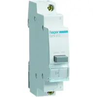 Hager SVN312 Druckschalter 16A 1 Schließer 230V AC 1PLE