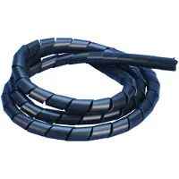 ERICO SPIRFLEX-I22, Polyethylen, Schwarz, 2,2 cm, 25 mm