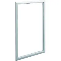 Hager FZ54B Blendrahmen, universZ, 4-feldig, RAL9010, für Schrankgröße 1400x1050mm