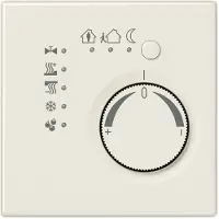 JUNG Raumtemperaturregler UP LS KNX ws glz LS2178TS
