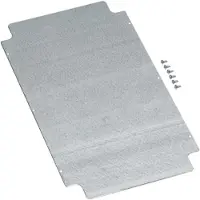 Hager UZ62M1 Montageplatte, universN, für Schrankhöhe 950mm, 2feldig