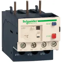 Schneider Electric LR3D076 Motorschutzrelais, 1,6-2,5A, 1S+1Ö, Klassse 10, kein Differenzialschutz