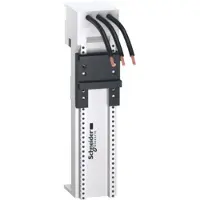 Schneider Electric Electric LA9ZA32621 Montageplatte LA9Z 1x3p 25A, 45x200x63mm für GV2ME+LC1D, GV2p+LC1K, GV2LE+LP4K - 4 Stück