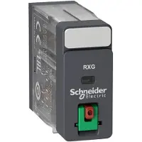 Schneider Electric RXG21P7 Steckb. Interface-Relais RXG, 2 W, 5 A, 230VAC, ohne LED, mit Prüftaste - 10 Stück