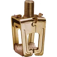 Hager KS24C Sammelschienenklemme 95-185mm2, für Sammelschienen 20-30x5-10mm, Al/Cu-Leiter