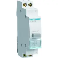 Hager SVN352 Druckschalter 16A 1 Schließer + 1 Öffner 230V AC 1PLE