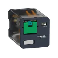 Schneider Electric RUMC31FD Steckbare Universalrelais RUM, 3 W, 10 A, 110VDC, ohne LED, mit Prüftaste - 10 Stück