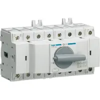 Hager HIM408 Lastumschalter 3P+N 80A für Hutschiene/Montageplatte
