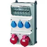 MENNEKES 930005 AMAXX Steckdosen-Kombination, IP44