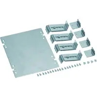 Hager UZ21M3 Montageplatte, universN, für Baustein 300x250mm, mit Absenkwinkel