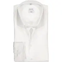 Seidensticker Businesshemd "Schwarze Rose", Herren, Gr. S (38), normale Ärmellängen, weiß, 100% Baumwolle, unifarben, skinny fit, 2-Knopf-Manschette, Hemden Businesshemd, X-Slim 1/1 Kentkragen Uni