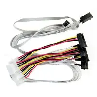 Microchip ACK-I-HDmSAS-4SAS-SB-.8M, 0,8 m, SFF-8643, SFF-8643, Mehrfarbig