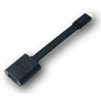 Dell DBQBJBC054, 0,132 m, USB C, USB A, USB 3.2 Gen 1 (3.1 Gen 1), Stecker/Buchse, Schwarz