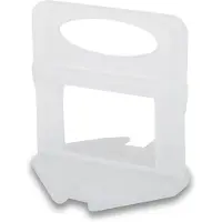 Rubi 2866 | Flansche de Nivellierung keramischer Fliesen | Flansch de 3 mm für keramische Fliesen de zwischen 6 und 15 mm | Für Formate de 30x30 cm und mehr | 100 Stück | FLANGE DELTA LEVEL SYSTEM