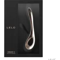 LELO Soraya 2 Vibrator mit Klitorisstimulator Black 22 cm
