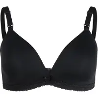 Dorina Still-BH "May", Damen, Gr. 85, Cup C, schwarz, Obermaterial: 84% Polyamid, 16% Elasthan, BHs Still-BH, leicht gepolstert, ohne Bügel, mit Stillclips, Topseller
