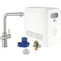GROHE Blue Professional, Standard, Edelstahl, Hebelgriffe, Einzelbild, Typ L, Keramik