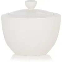 Villeroy & boch Zuckerstreuer "Zuckerdose For Me 300 ml weiß", weiß, Zuckerstreuer, Zuckerstreuer