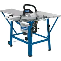 Scheppach Tischkreissäge TS310 | 230V Anschluss | 2200W Leistung | Sägeblatt Ø315mm | Schnitthöhe 83 mm | mit Tischverbreiterung und 2. Sägeblatt