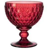 Villeroy & Boch Sektglas "Sektschalen Boston Coloured 398 ml 4er Set", rot, 4 tlg., Glas, Trinkgefäße, Sektglas