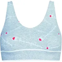 Champion Damen Bustier - Seamless Bralette, Allover-Logo