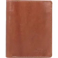 Esquire Geldbörse Leder Herren Portemonnaie Geldbeutel cognac braun 9 Kartenfächer mit RFID Schutz 0459-18
