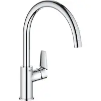 GROHE 31367001, Standard, Chrom, Hebelgriffe, Einzelbild, Keramik, 2,8 cm