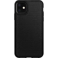 Spigen Apple iPhone 11 Hülle - Silikon - - Backcover/Soft Case - Schwarz