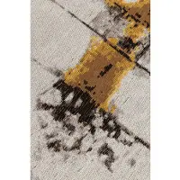 Kare design Teppich "Abstract Grey Line" rechteckig 1 mm Höhe rechteckig oder rund