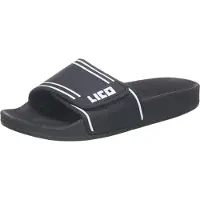 Lico Pantolette "COAST V", Damen, Gr. 39, schwarz, Obermaterial: 100% Textilmaterial TEXMAT., Schuhe Pantolette