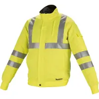 Makita Akku-Klimajacke - DFJ214ZXL gelb XL - gelb