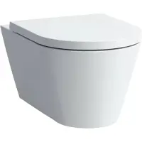 Laufen Combi-Pack Kartell Wand-Tiefspül-WC, spülrandlos & WC-Sitz Softclose, weiß - H8663300000001