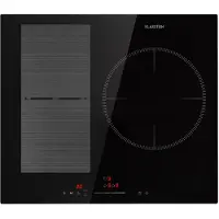 Klarstein Induktionskochfeld, Glaskeramik Kochfeld, Induktionskochfeld mit 3 Platten, Einbau-Induktionskochfeld mit Touch-Display, Digitalanzeige und Timer-Funktion, Schnelles Aufheizen, 5800 Watt