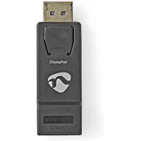 Nedis CCGB37915BK DisplayPort-Adapter HDMI Ausgang 1080p@60Hz vernickelt Schwarz