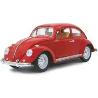 Jamara RC-Auto "Diecast, VW Käfer, 1:18, rot, 27MHz", rot, Fernlenkfahrzeuge, KinderB:9,2cm H:8cm T:23cm, RC-Auto, B:9,2cm H:8cm T:23cm