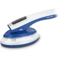 Polti GSM20, Tragbare Dampfbürste, 0,06 l, 0,75 min, Blau, Weiß, Berührung, Keramik