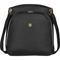 Wenger Tablet Tasche LeaSophie, 6 l, für Tablets bis 10", Tabletfach, Organizer, Innentasche, L 70 x B 280 x H 290 mm, 50% Polyester, 50% PVC, schwarz