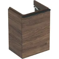 Geberit Handwaschbeckenunterschrank Smyle Square 44,2x61,7x35,6cm, 1 T R, Holz N hick.
