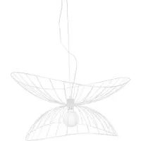 Globen Lighting Pendelleuchte RAY, weiß, Ø 70 cm