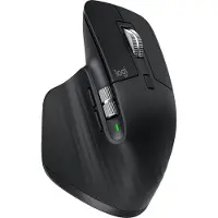 Logitech MX Master 3, rechts, Laser, RF Wireless + Bluetooth, 4000 DPI, Schwarz