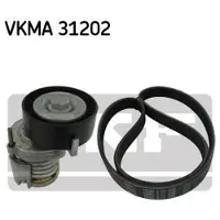 Skf Keilrippenriemensatz vkma31202 für PEUGEOT VAUXHALL FIAT VW (SVW) CITROËN LANCIA