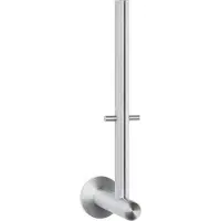 Wagner EWAR Doppel-Reserve-Toilettenpapierhalter, AC 225-2 700 225 , Matt geschliffen, Ø 45 x 233 x 107 mm