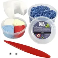 Foam Clay Lustiger Freund, Blau, Monster, 1Set
