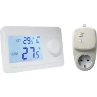 Quality Heating Thermostat - Weiß - Nicht programmierbar, 134x94x28mm