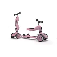 Scoot & Ride Highwaykick 1 Kinder Dreiradroller ROSE