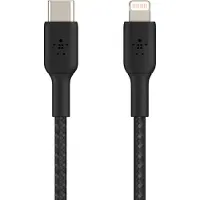 Belkin CAA004BT2MBK, 2 m, Lightning, USB C, Männlich, Männlich, Schwarz